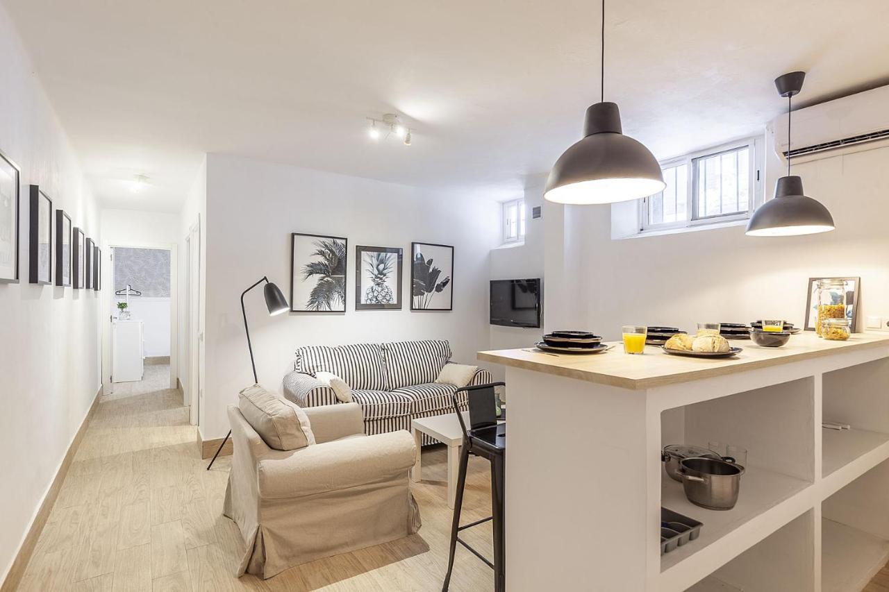 Elegante Apt De Diseno 2 Hab Sevilla Wifi-5 Pax Bagian luar foto